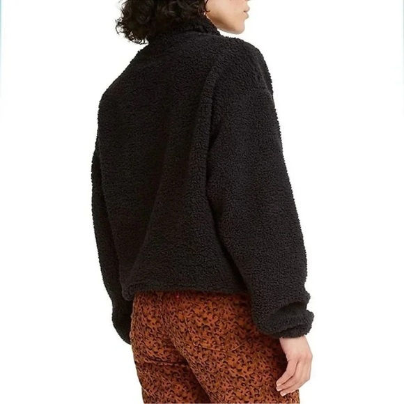 Levi's ® Women's Aura Sherpa Pullover Sweater - Picture 3 of 5
